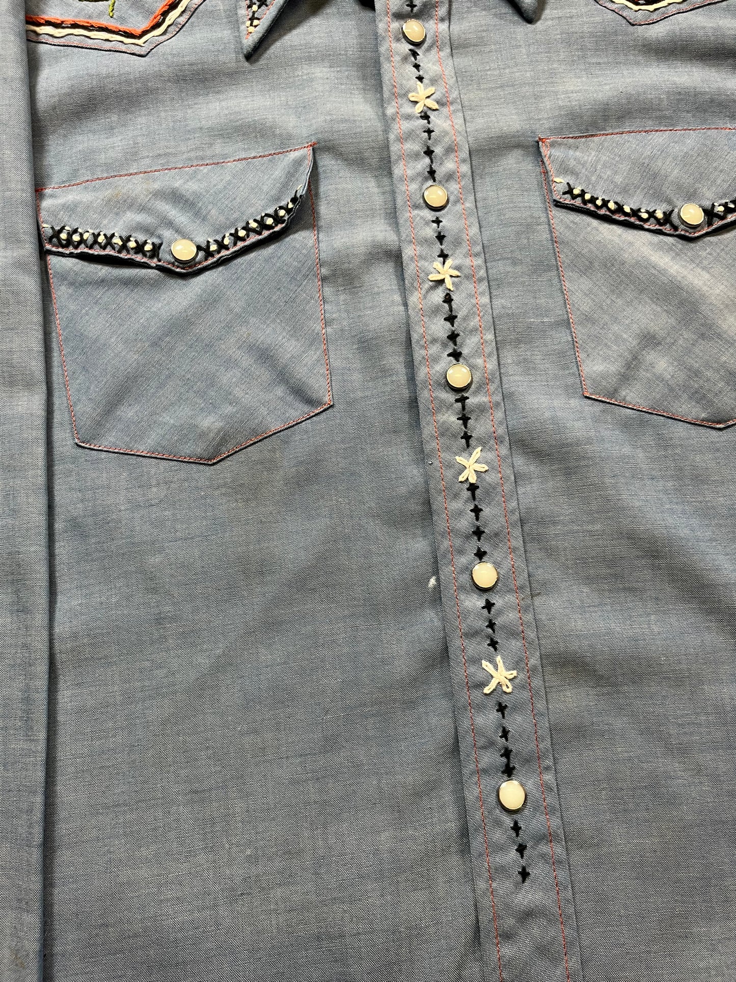 70s Big Mac Sun Chambray Long Sleeve Shirt