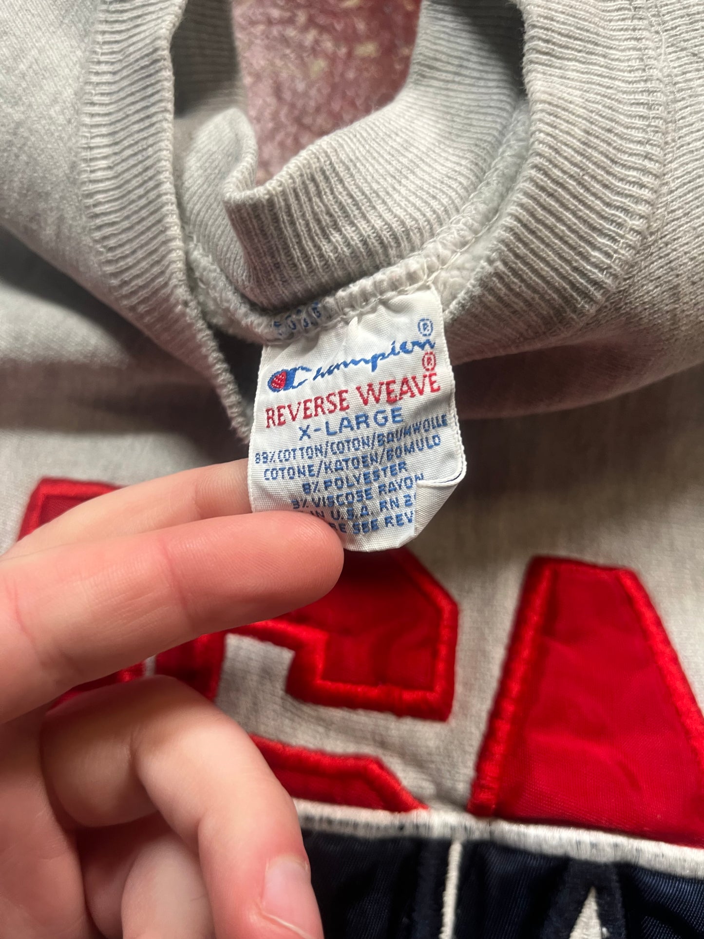 90s Champion Reverse Weave USA Basketball Crewneck