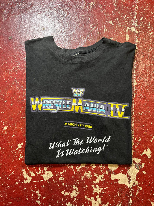 1988 Wrestle Mania IV Tee