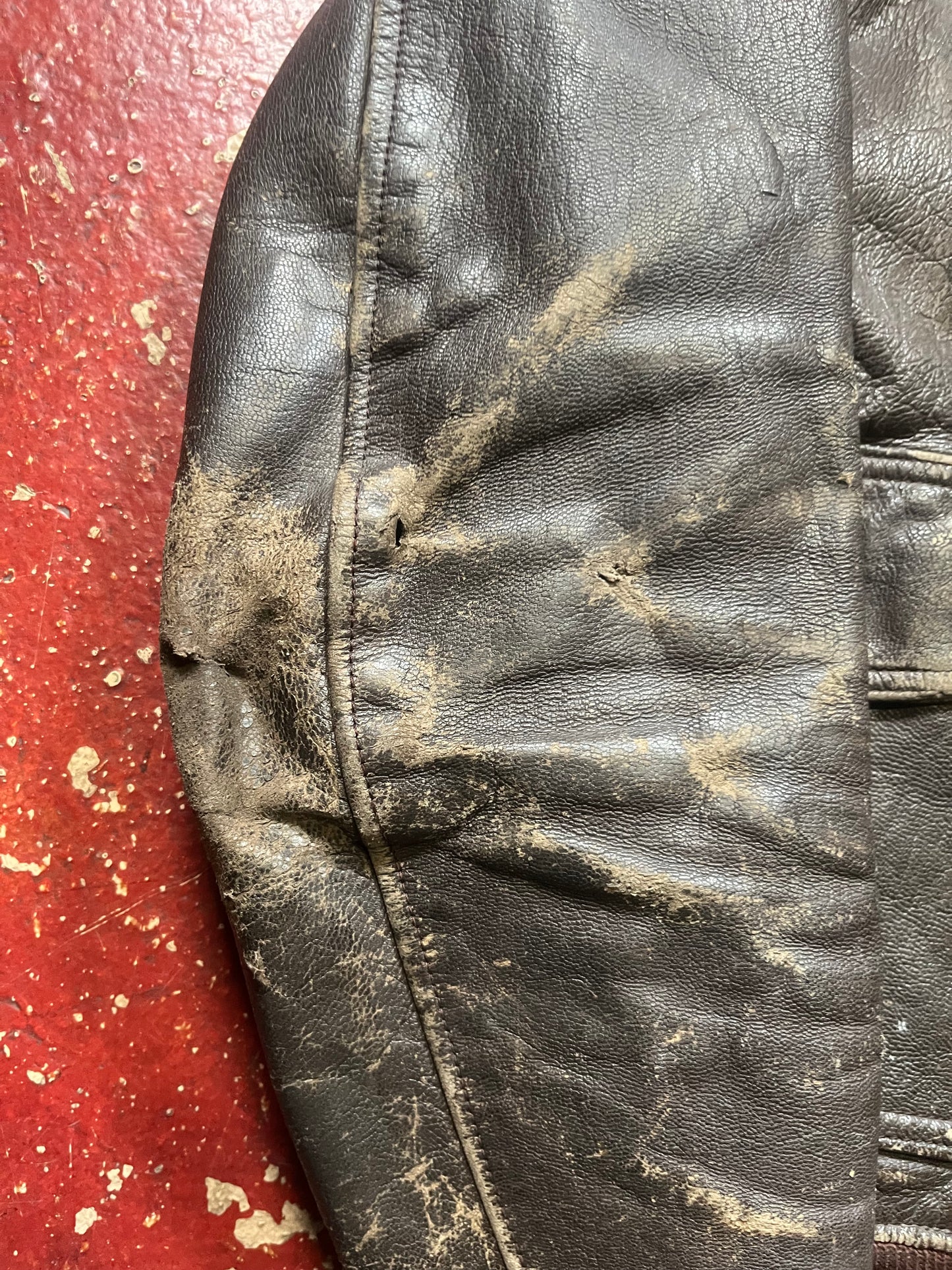 50s/60s G1 Leather Bomber Jacket