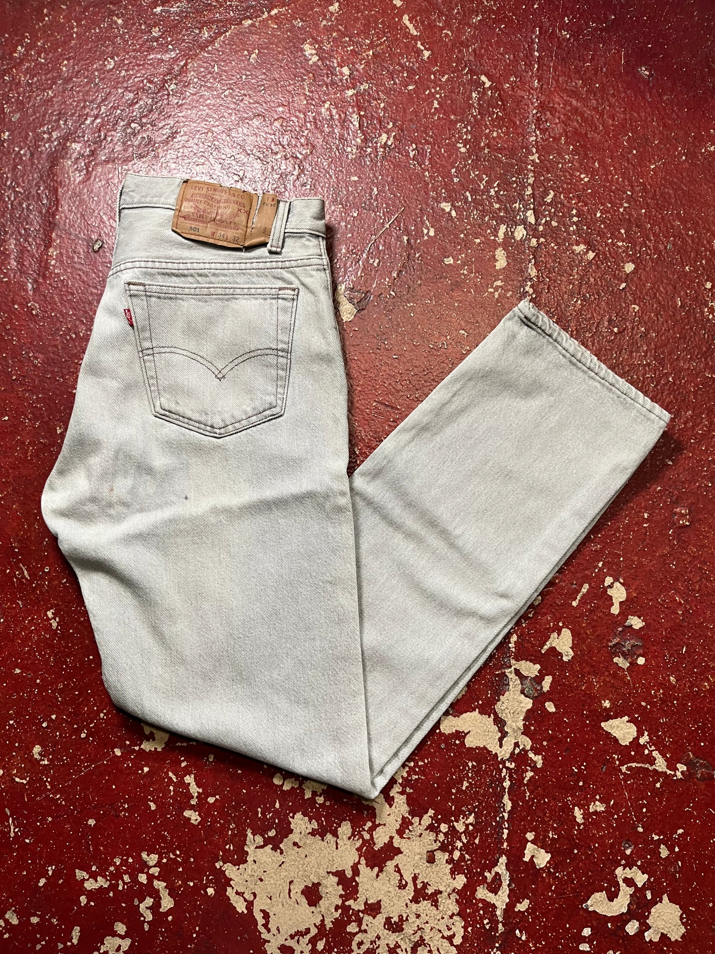 90s Levi’s 501s Grey Jeans