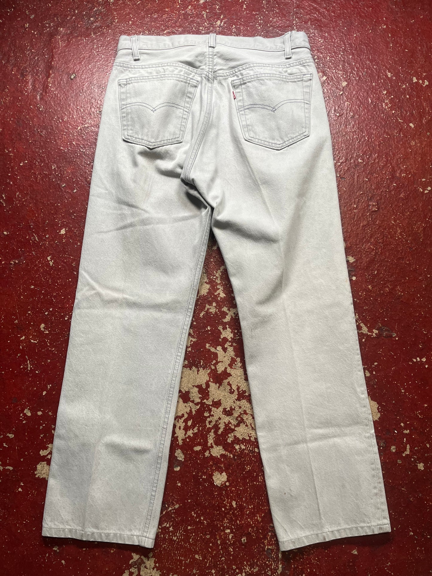 80s Levis 501s Grey Jeans