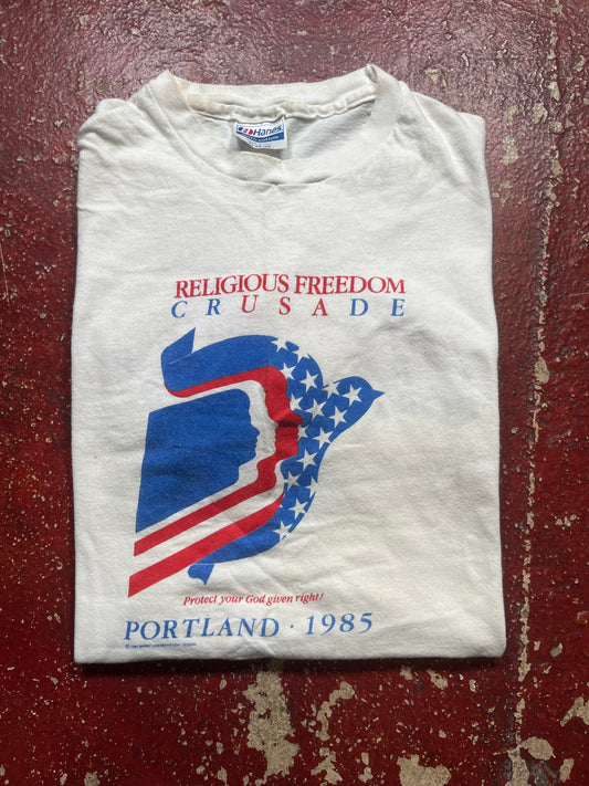 1985 Religious Freedom Crusade Tee