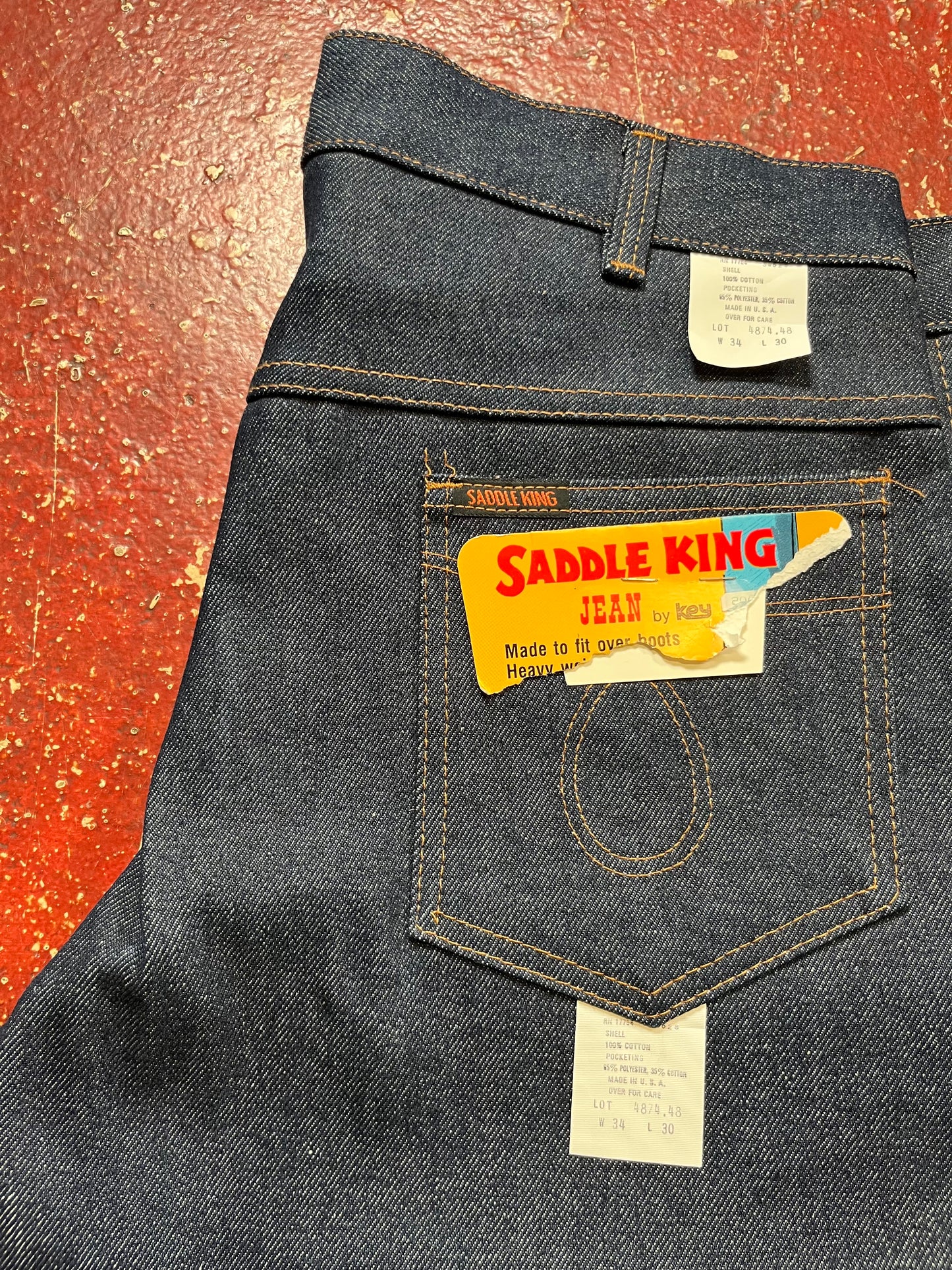 70s DS Saddle King Jeans