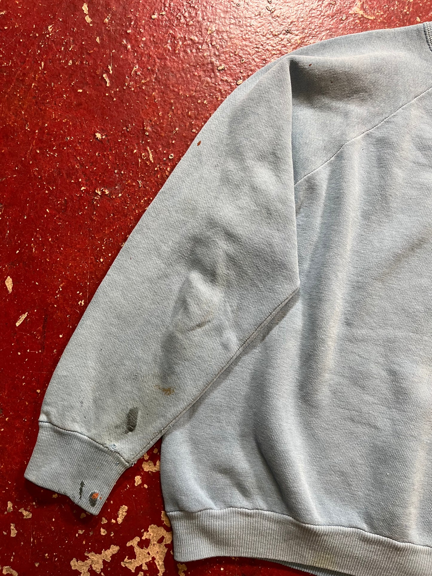 60s Light Blue Crewneck