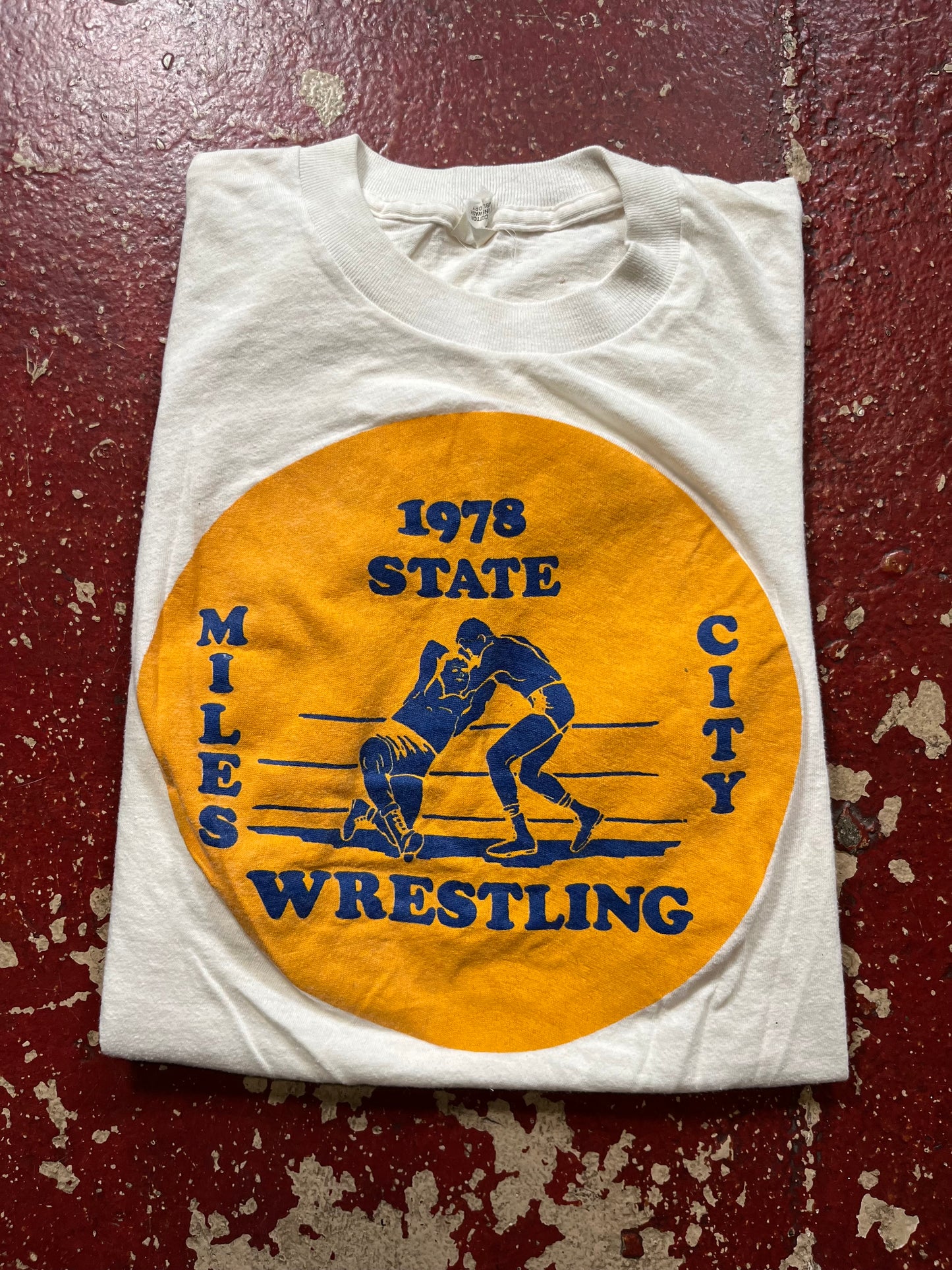 1978 Miles City Wrestling Tee