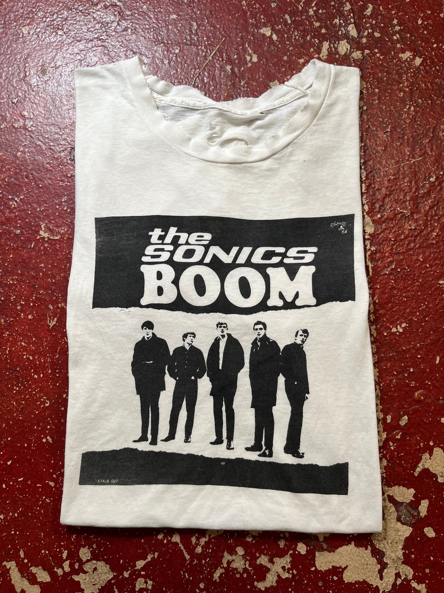 80s The Sonics “Boom” Tee