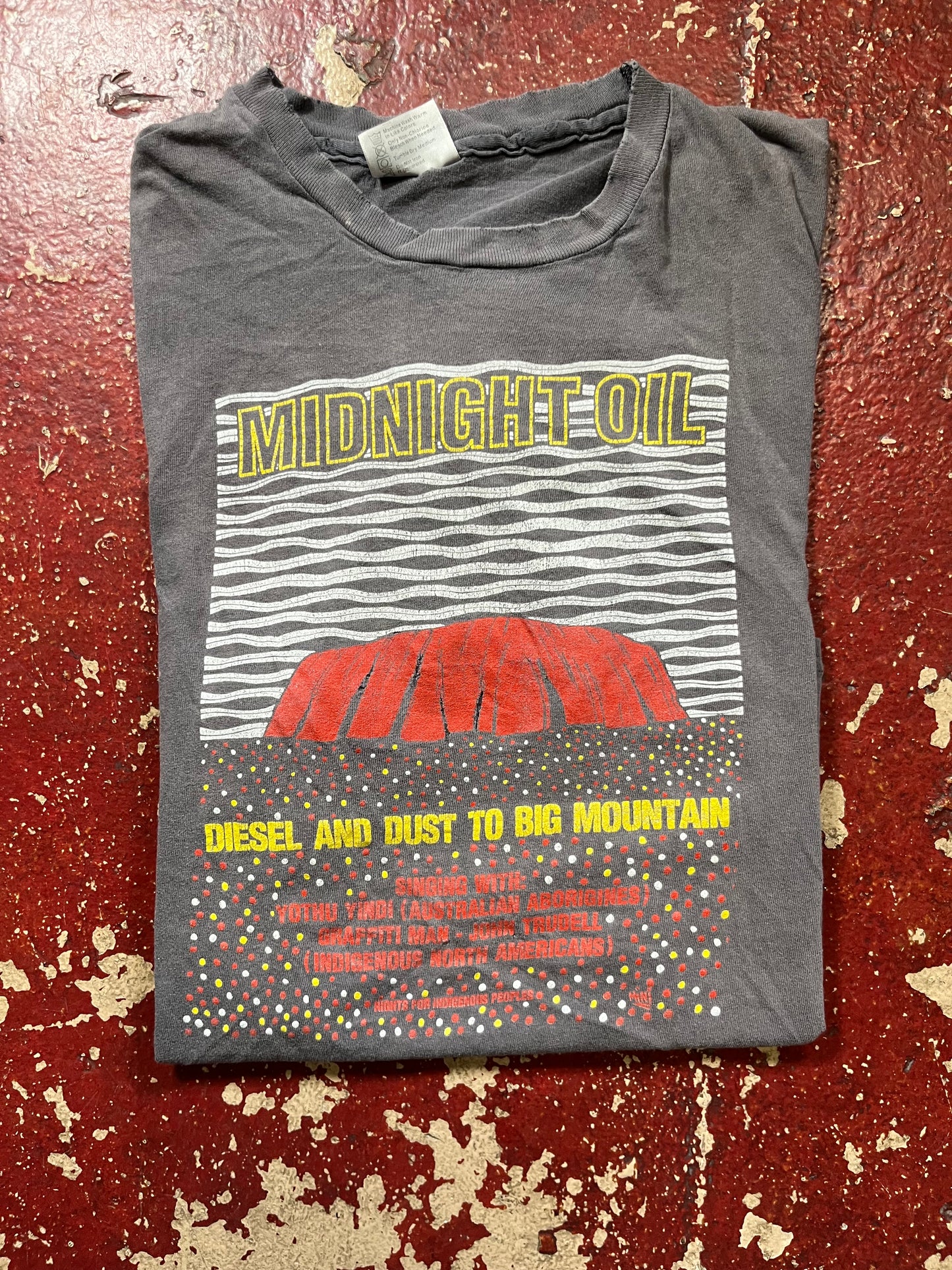 1988 Midnight Oil Tee