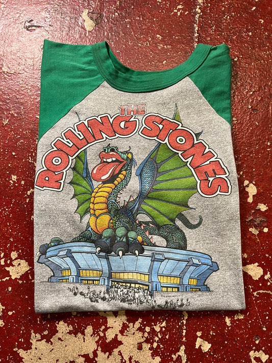1981 Rolling Stones San Diego Quarter Sleeve Shirt
