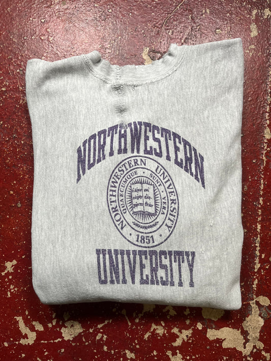 90s Champion Reverse Weave Northwestern Crewneck