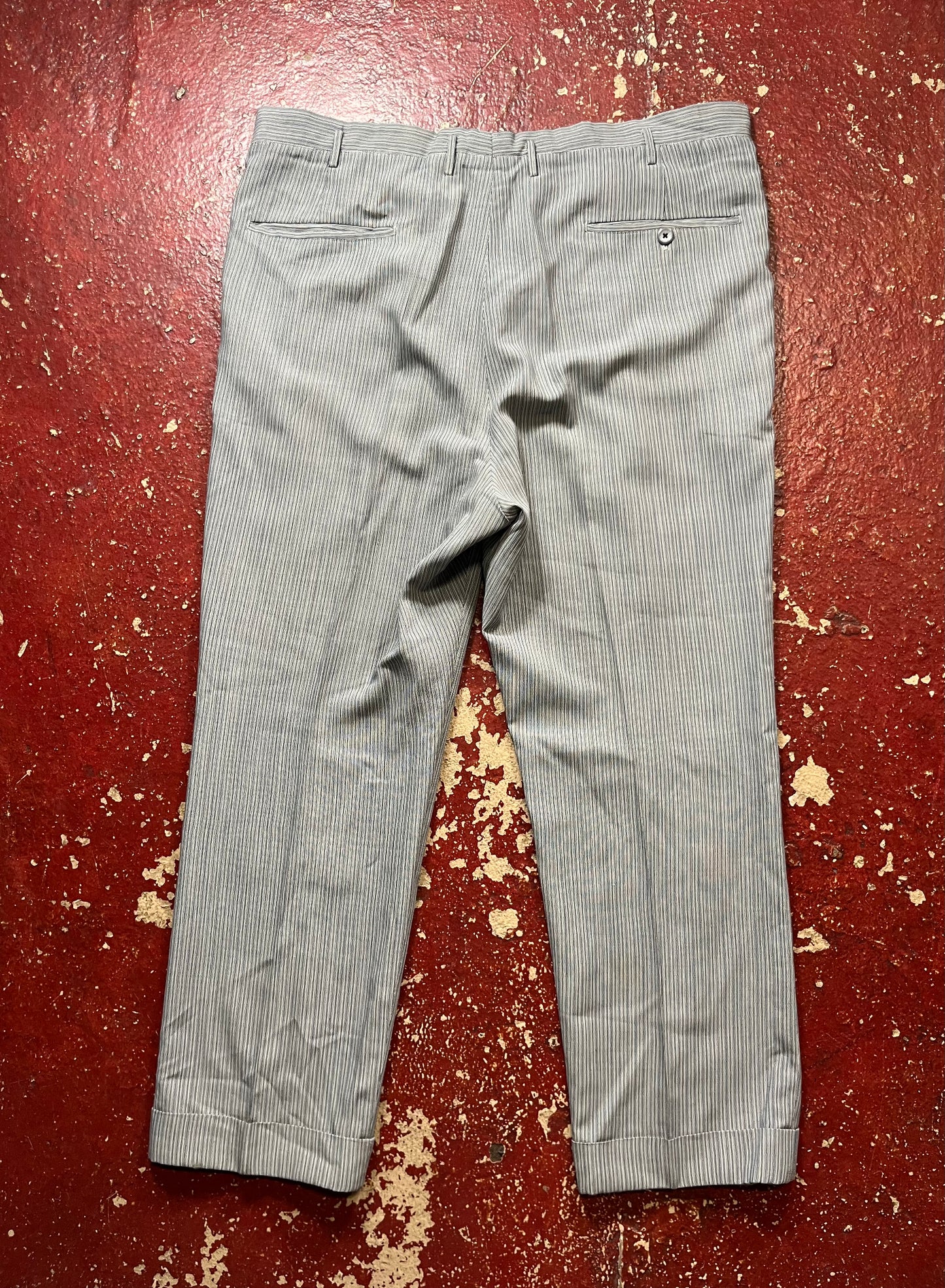 50s Drop Loop Striped Pants