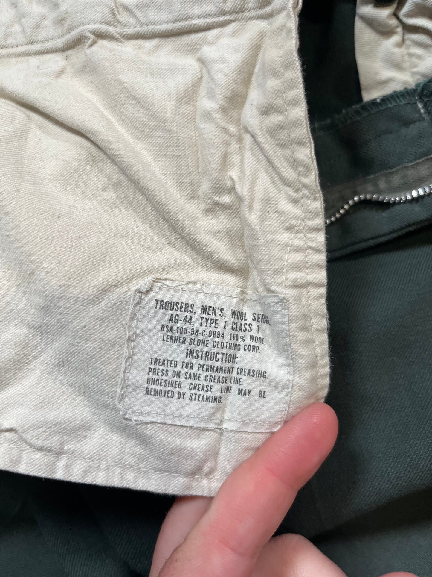 1968 AG-44 Wool Pants