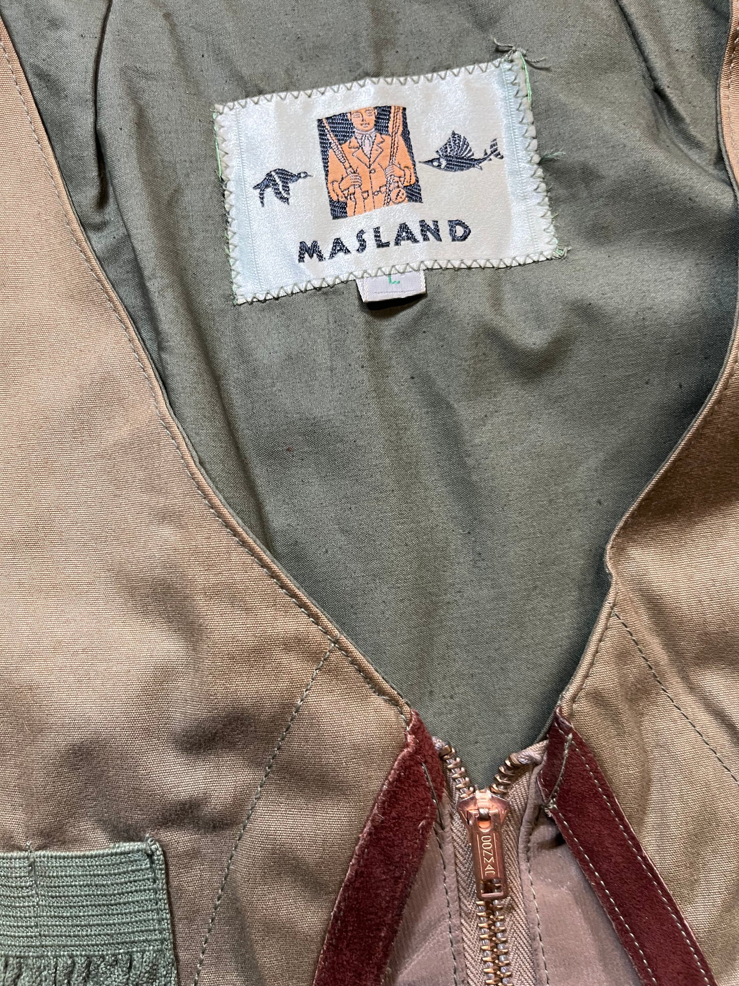 50s Masland Half Moon Hunting Vest