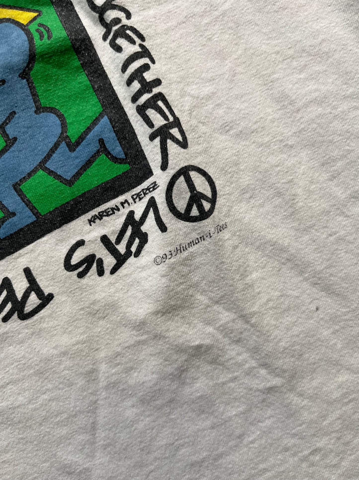 1993 Let’s Peace It Together Tee