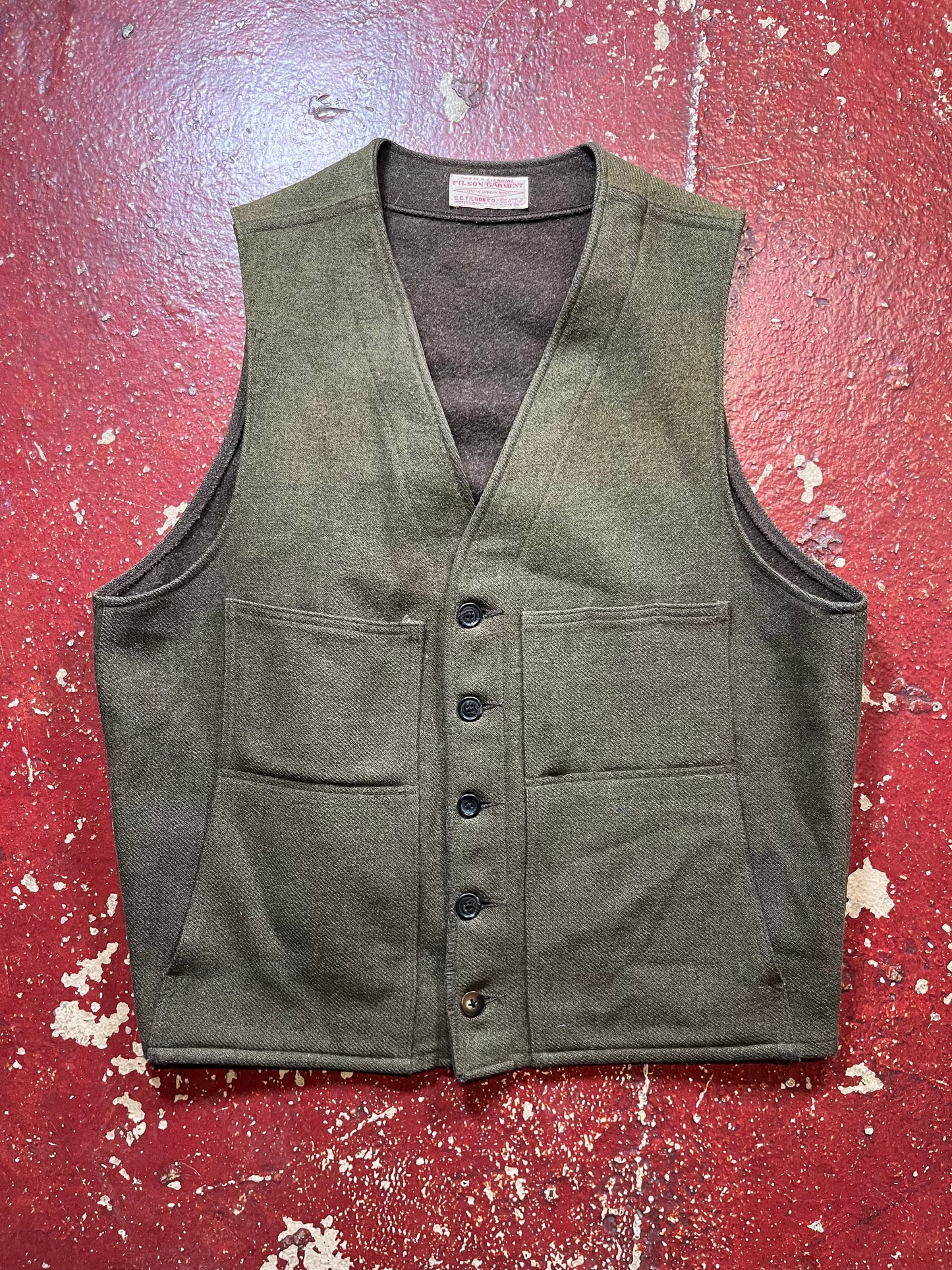70s/80s Filson Wool Vest
