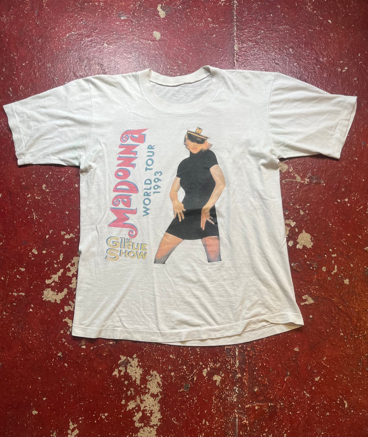 1993 Madonna “The Girlie Show” Tee