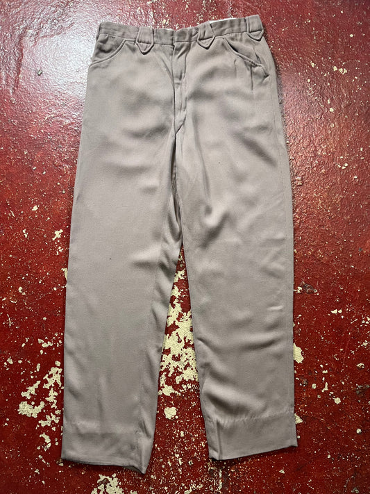 50s Saddle Sturdy Gabardine Western Pants