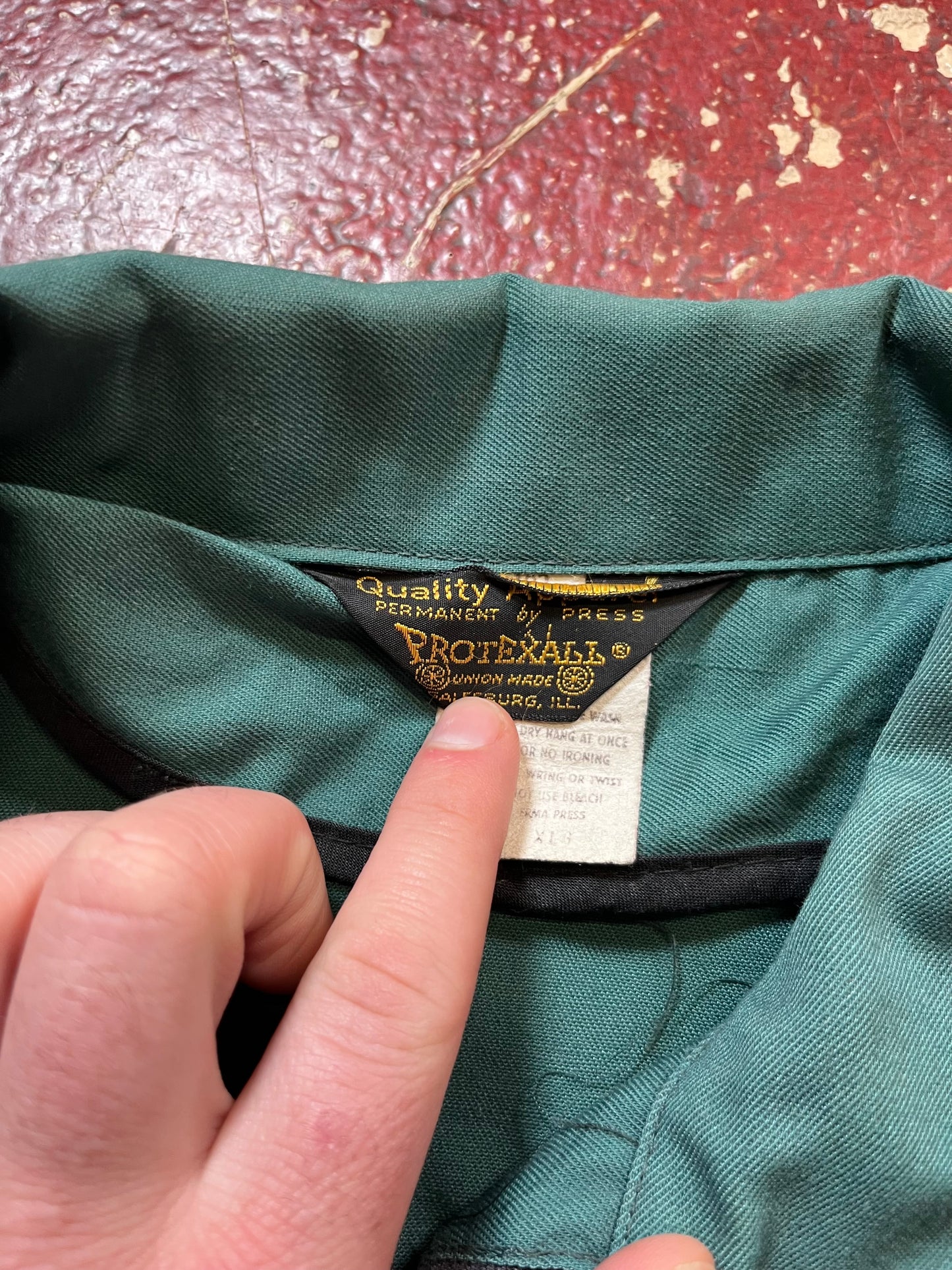 60s Protexall Green Work Jacket