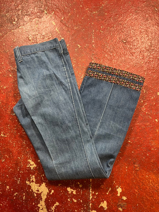 70s Lowrise Bell Bottom Pants