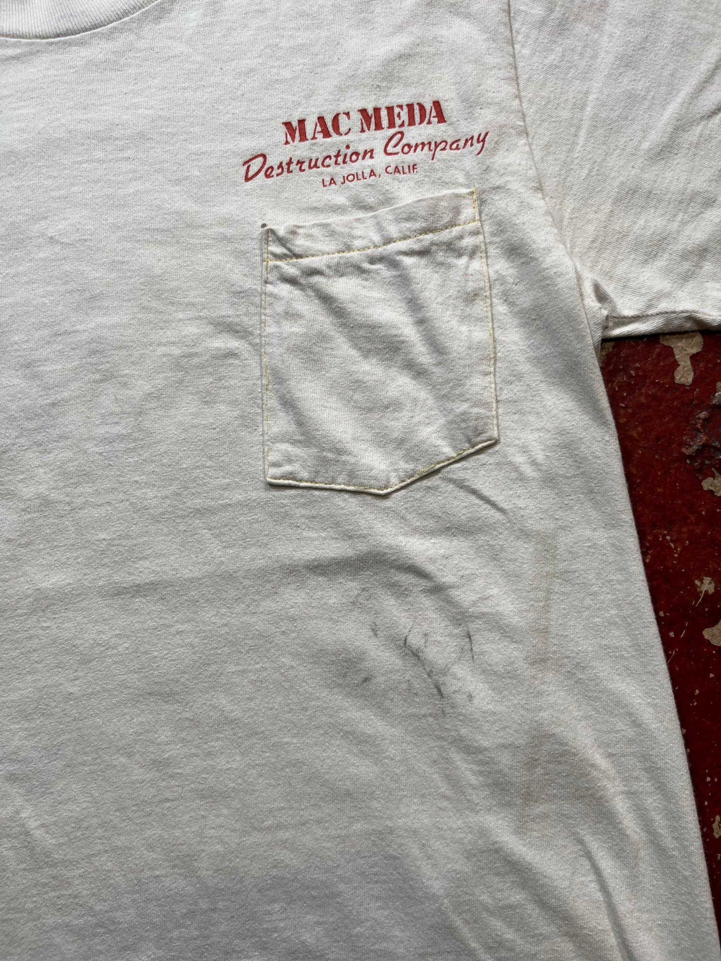 80s Mac Media Pocket Tee