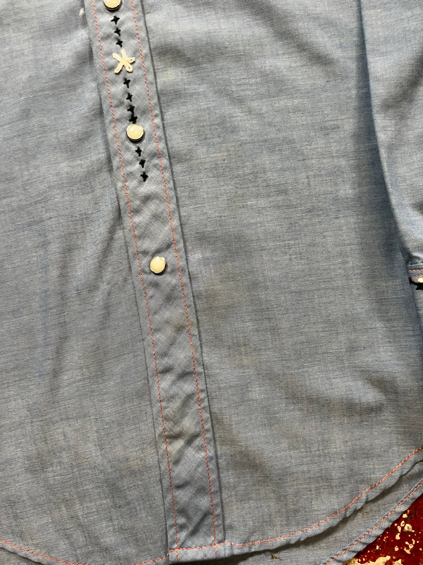 70s Big Mac Sun Chambray Long Sleeve Shirt