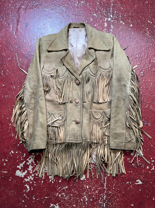 50s Suede Fringe Jacket