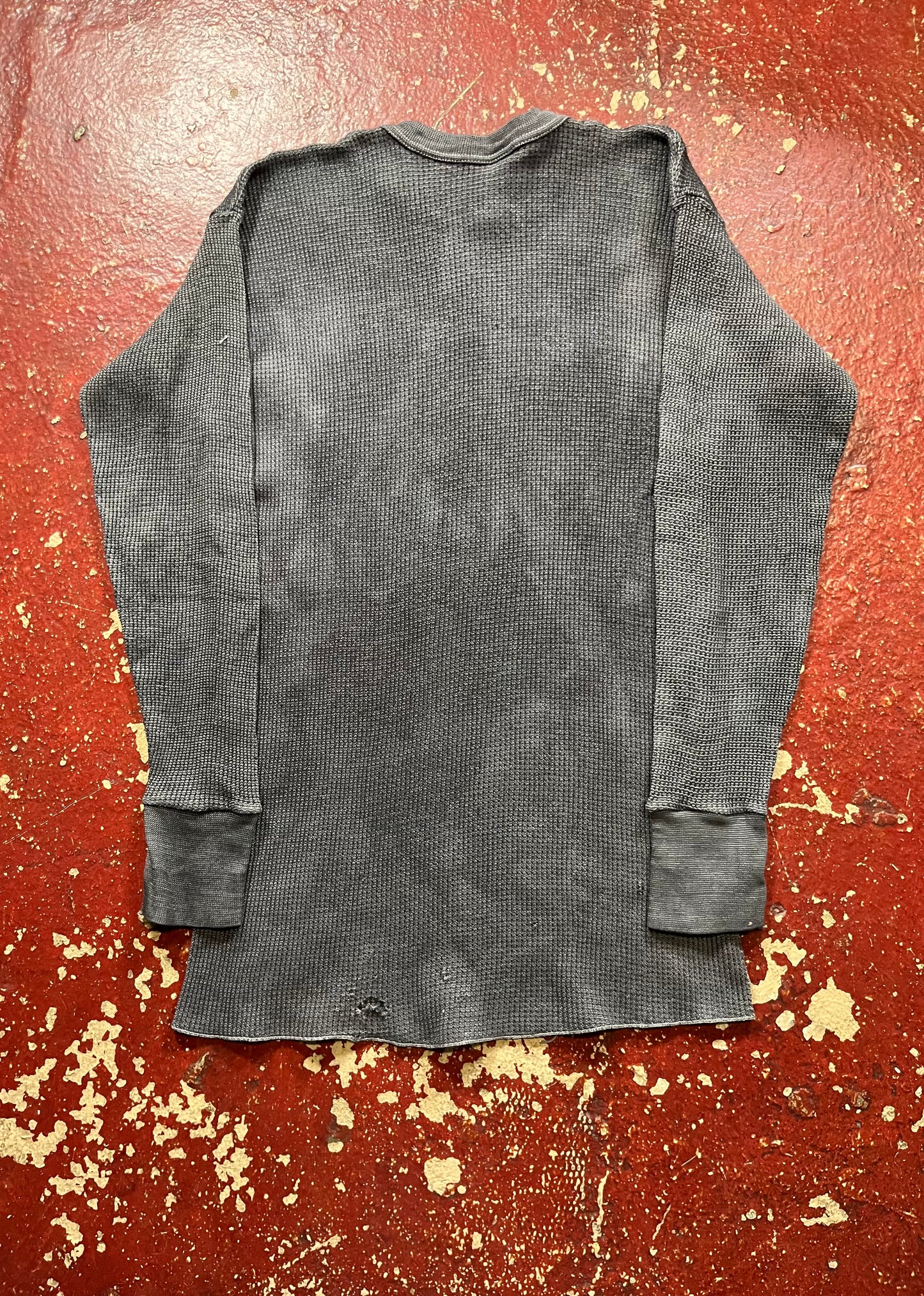 70s Overdyed Black Thermal