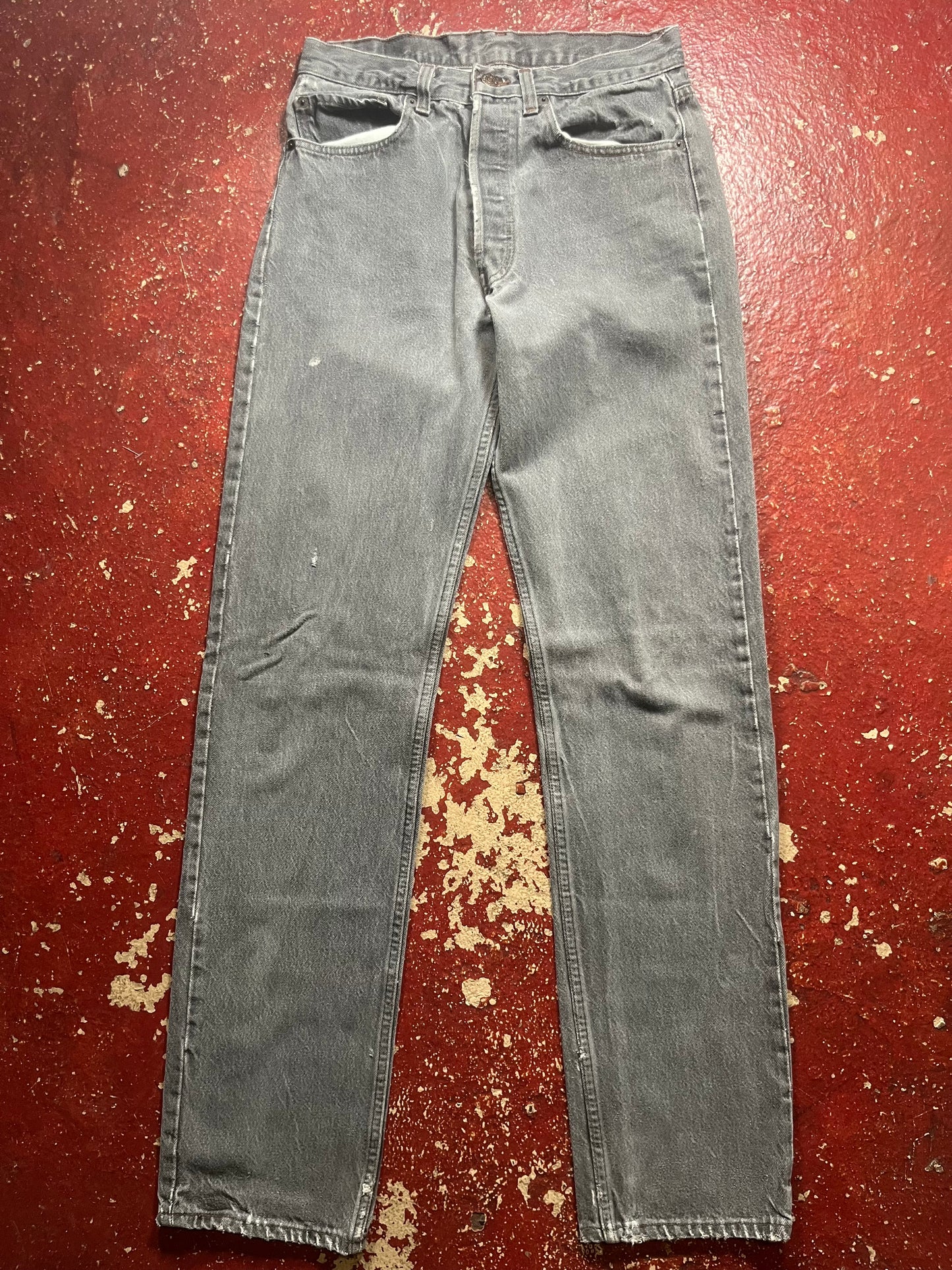 80s Levi’s 501s Black Jeans