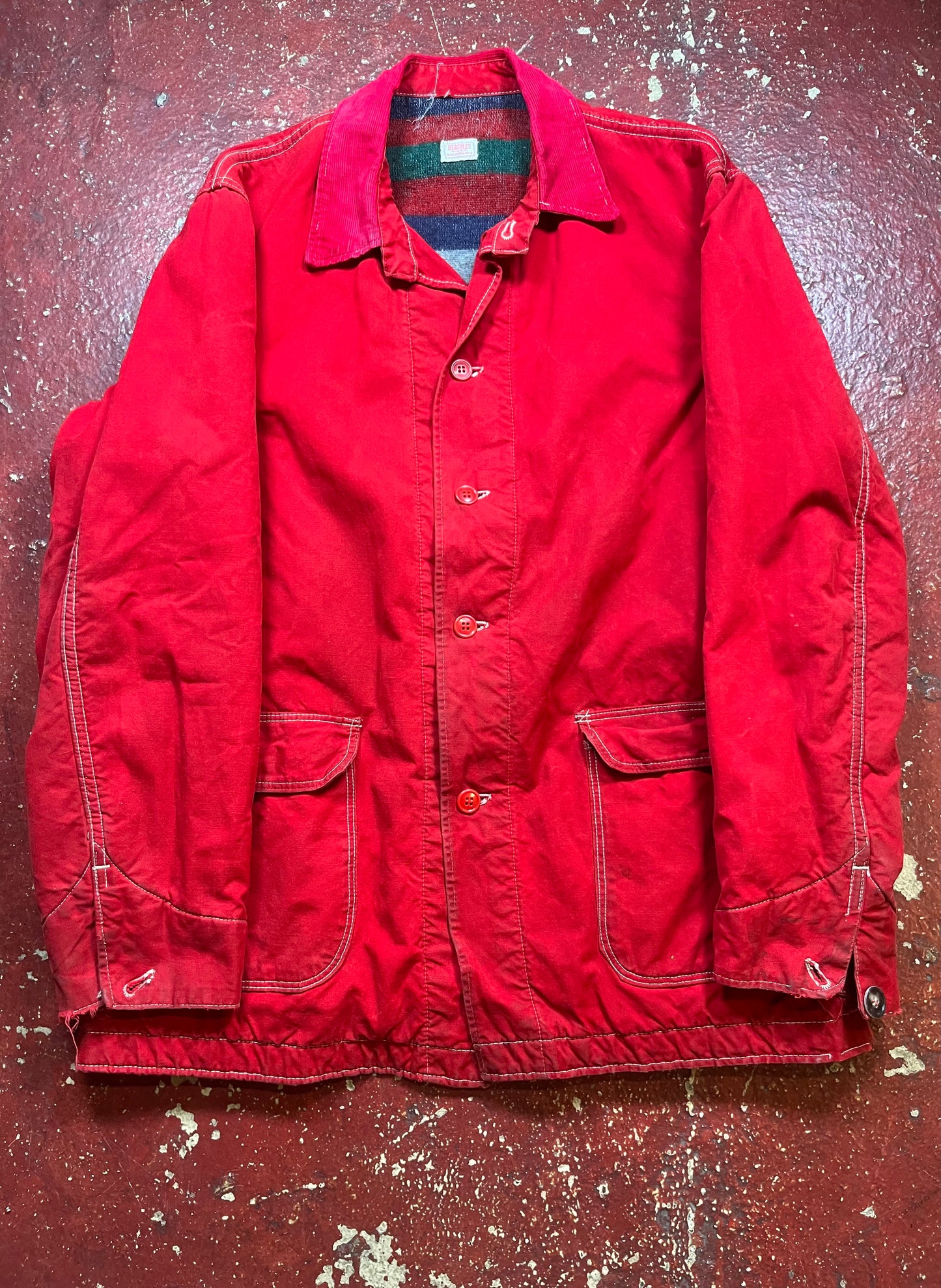 1960s Hercules Red Jacket