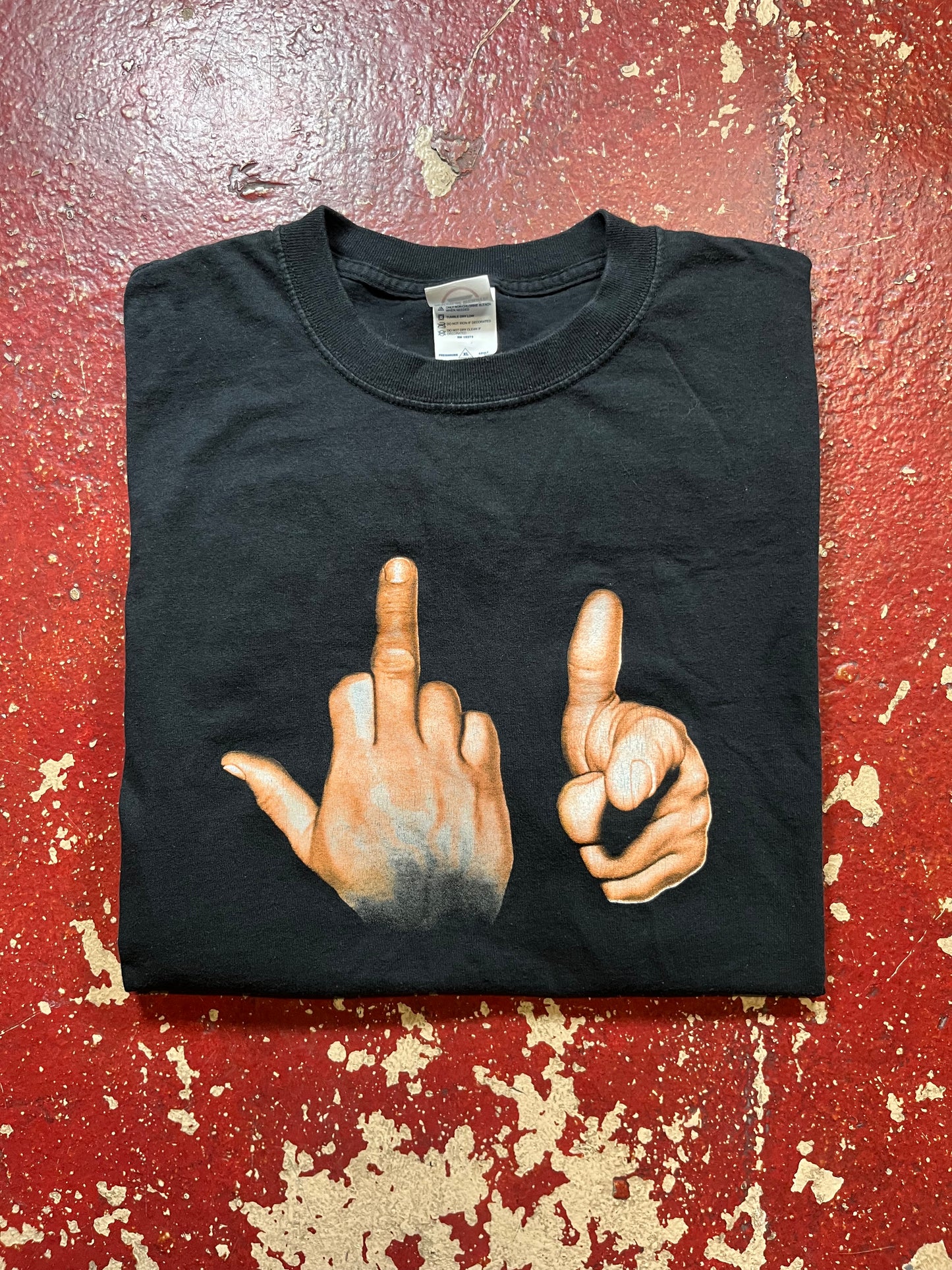 00s Fuck You Sign Language Tee