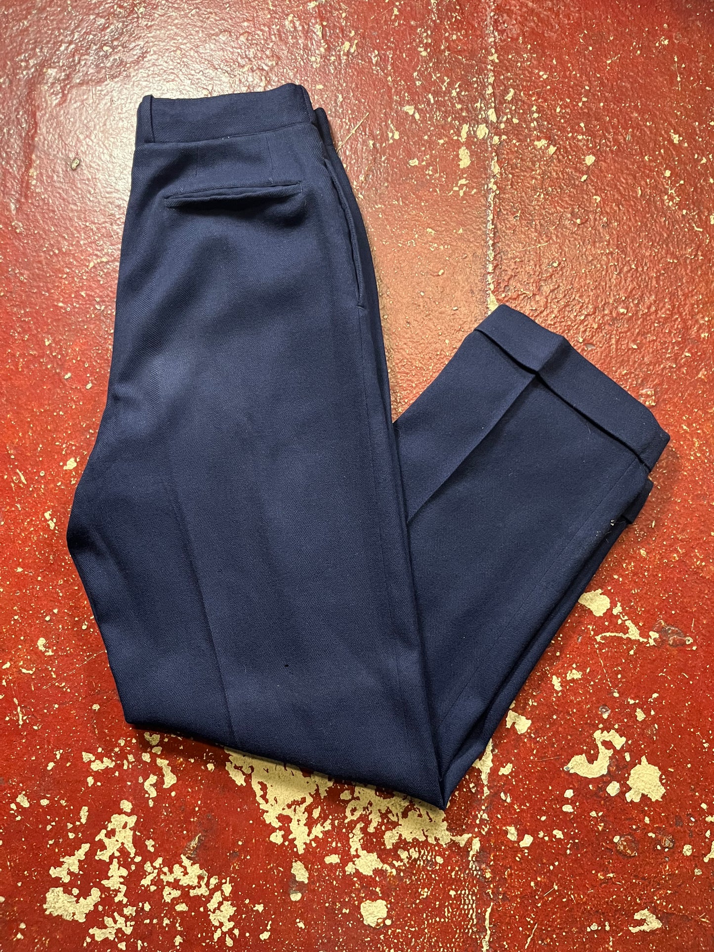 50s Blue Whipcord Pants