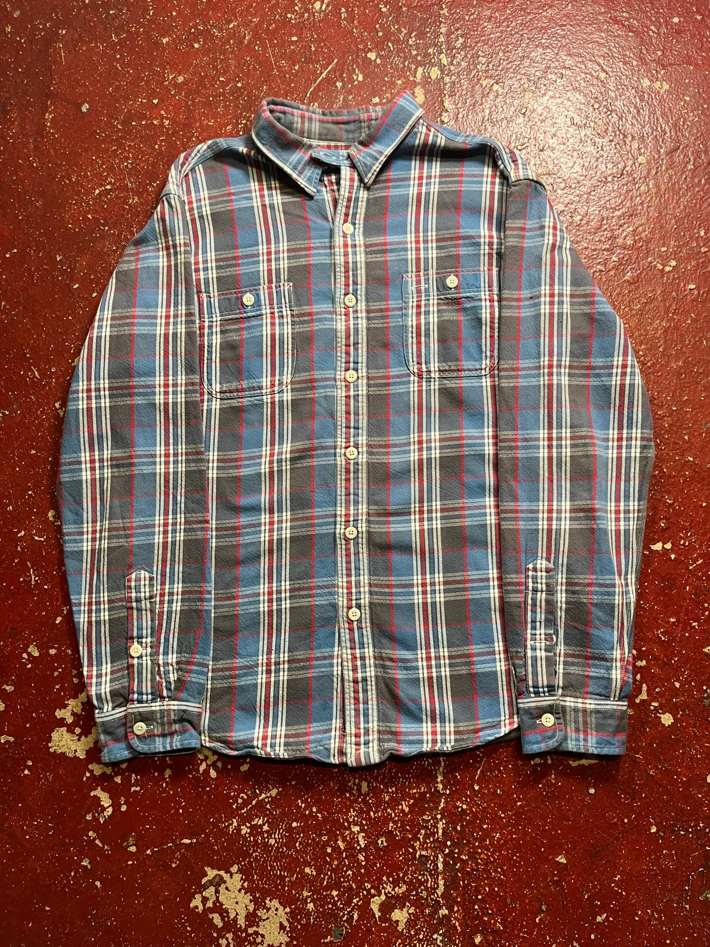 90s Polo Ralph Lauren Blue & Black Flannel