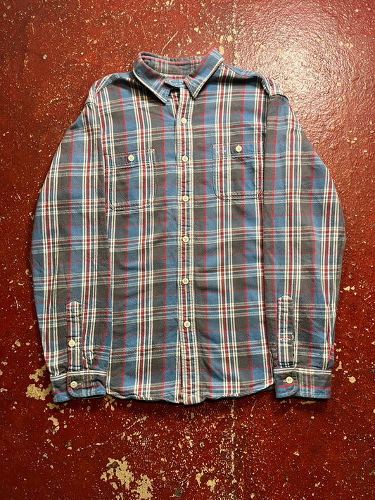 90s Polo Ralph Lauren Blue & Black Flannel