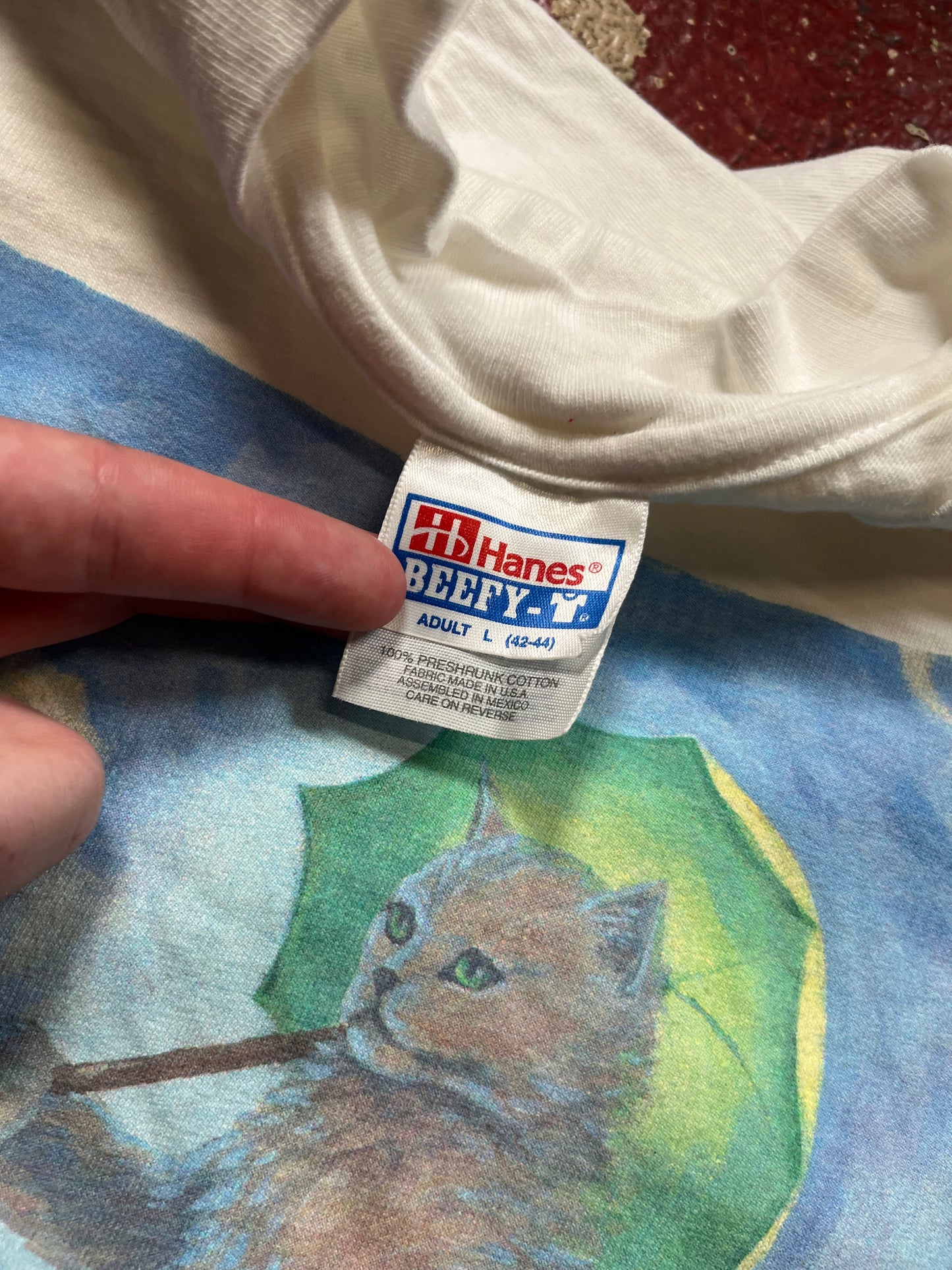 1992 Monets Cat Tee