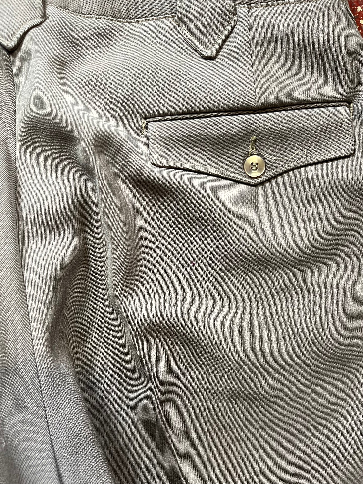 60s/70s Gross Western Gabardine Pants