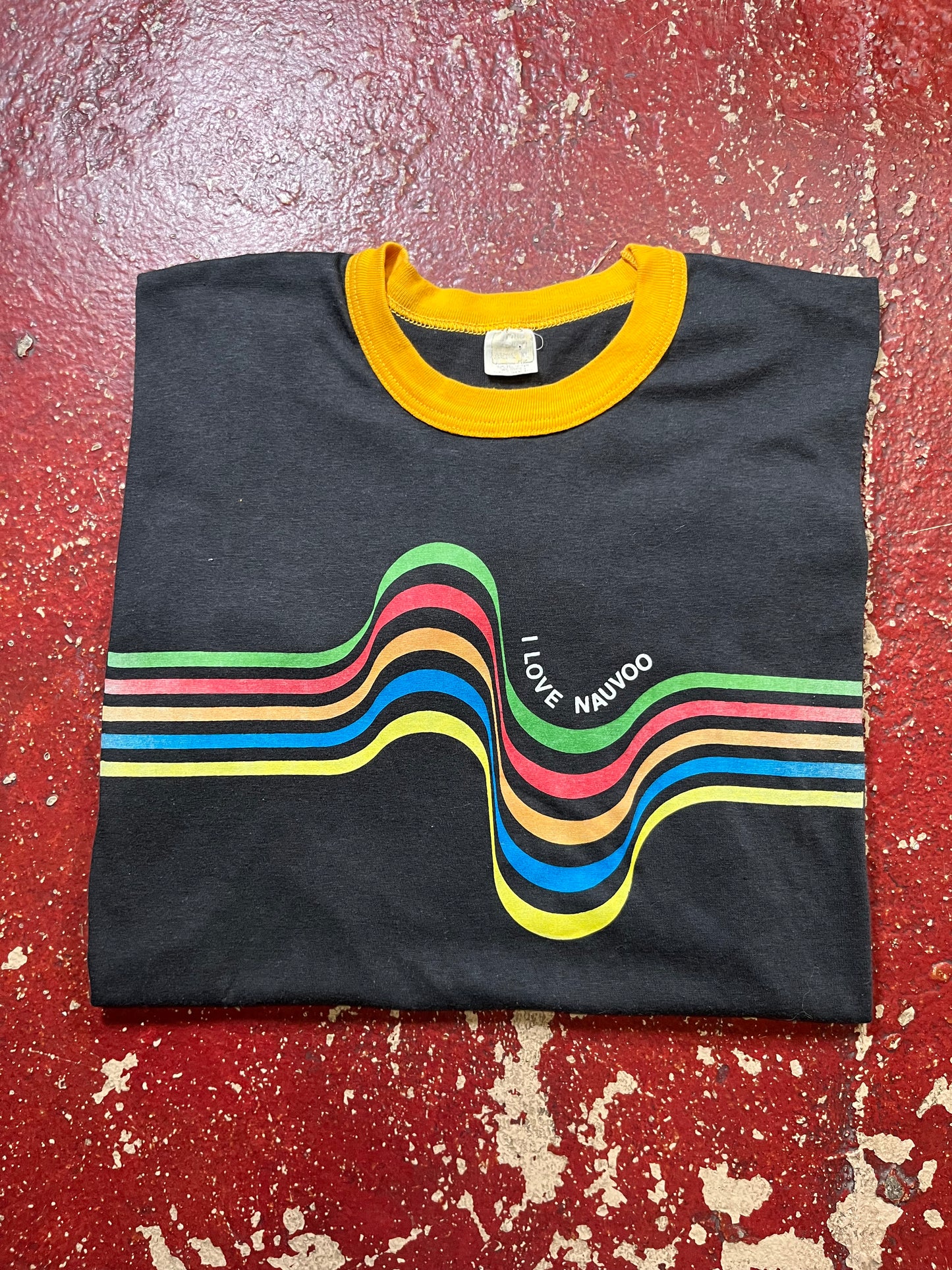 70s/80s I Love Nauvoo Ringer Tee