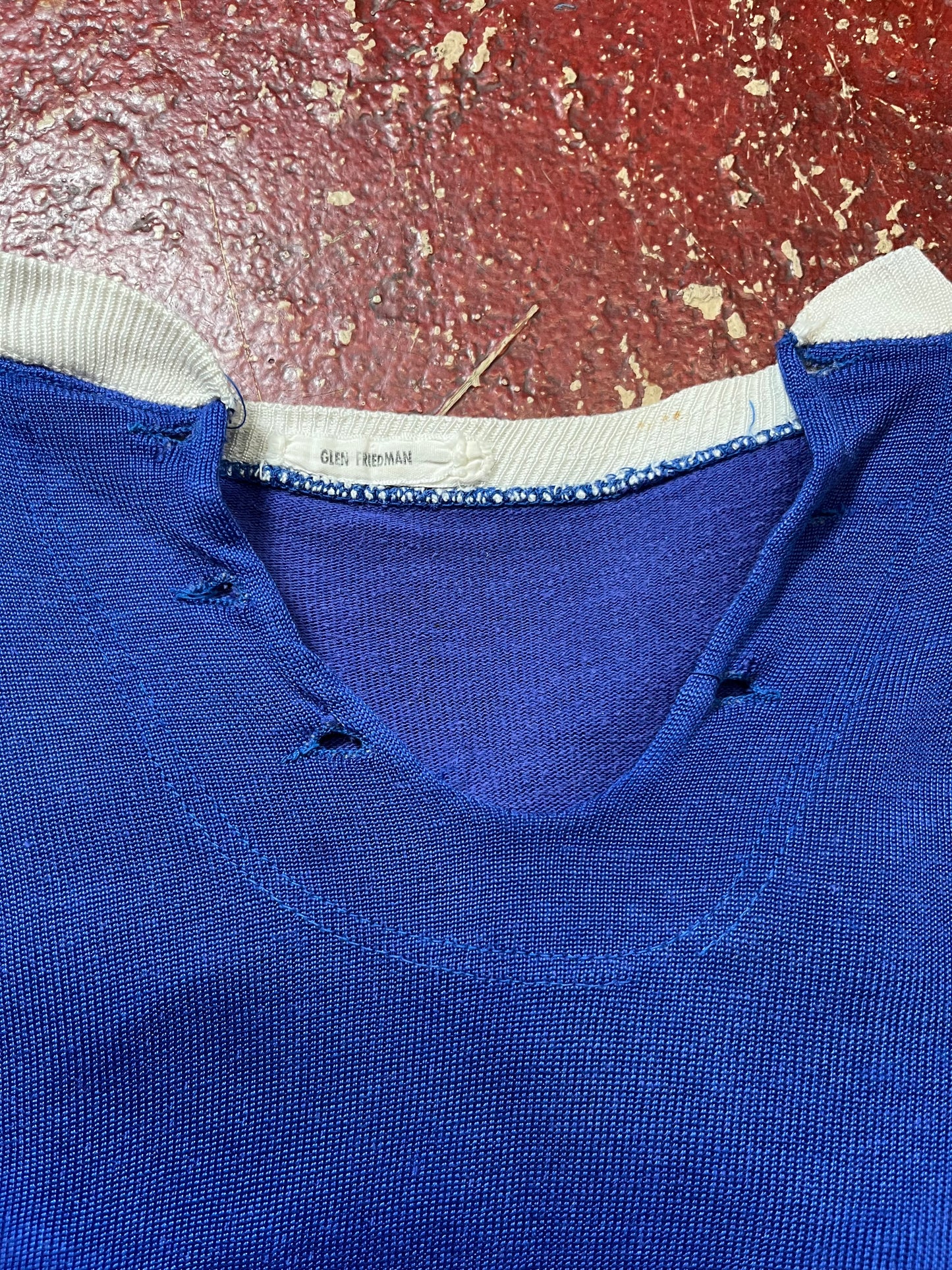 40s/50s Blue Striped 99 Jersey