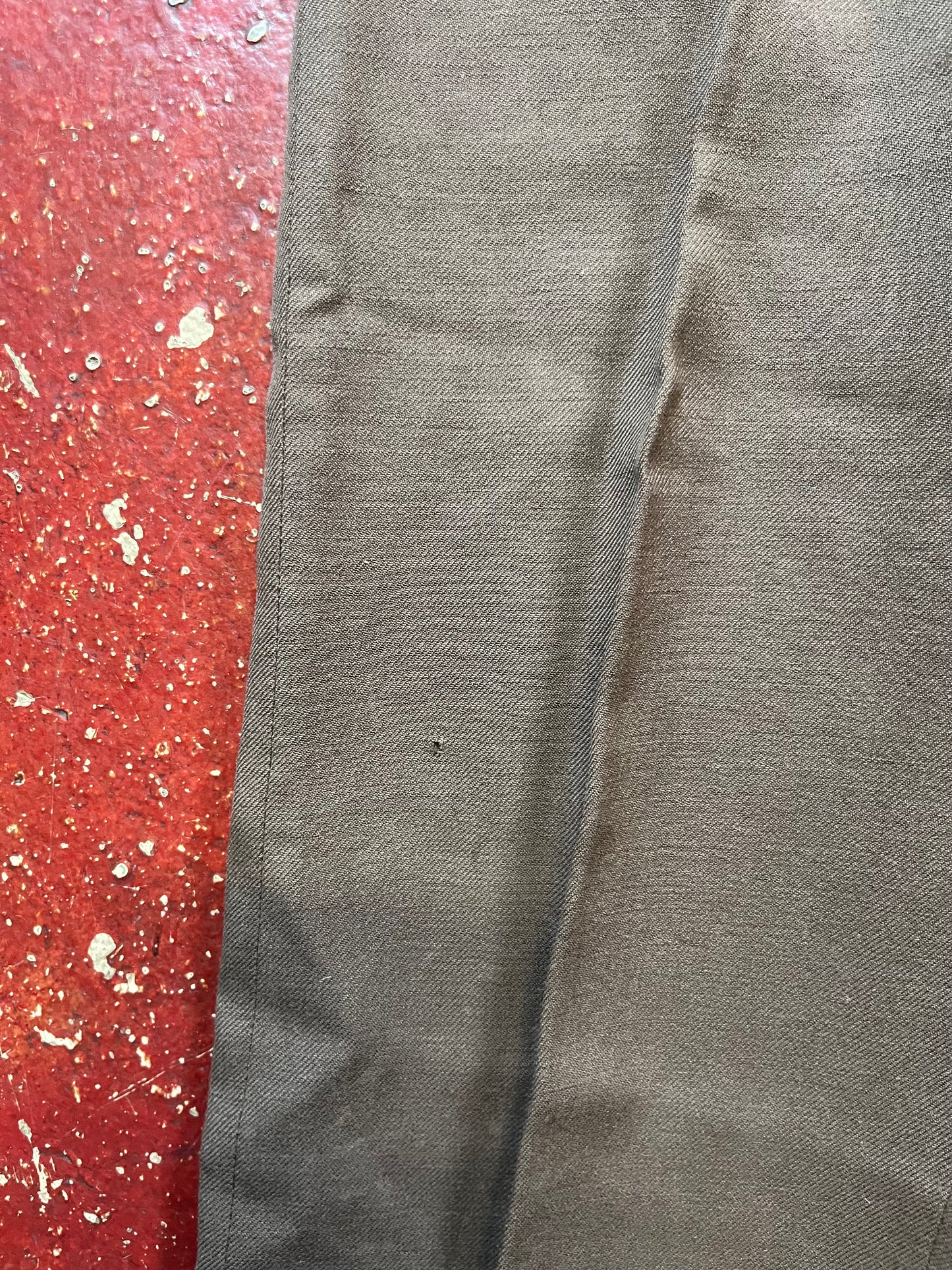 50s Brown Drop Loop Pants