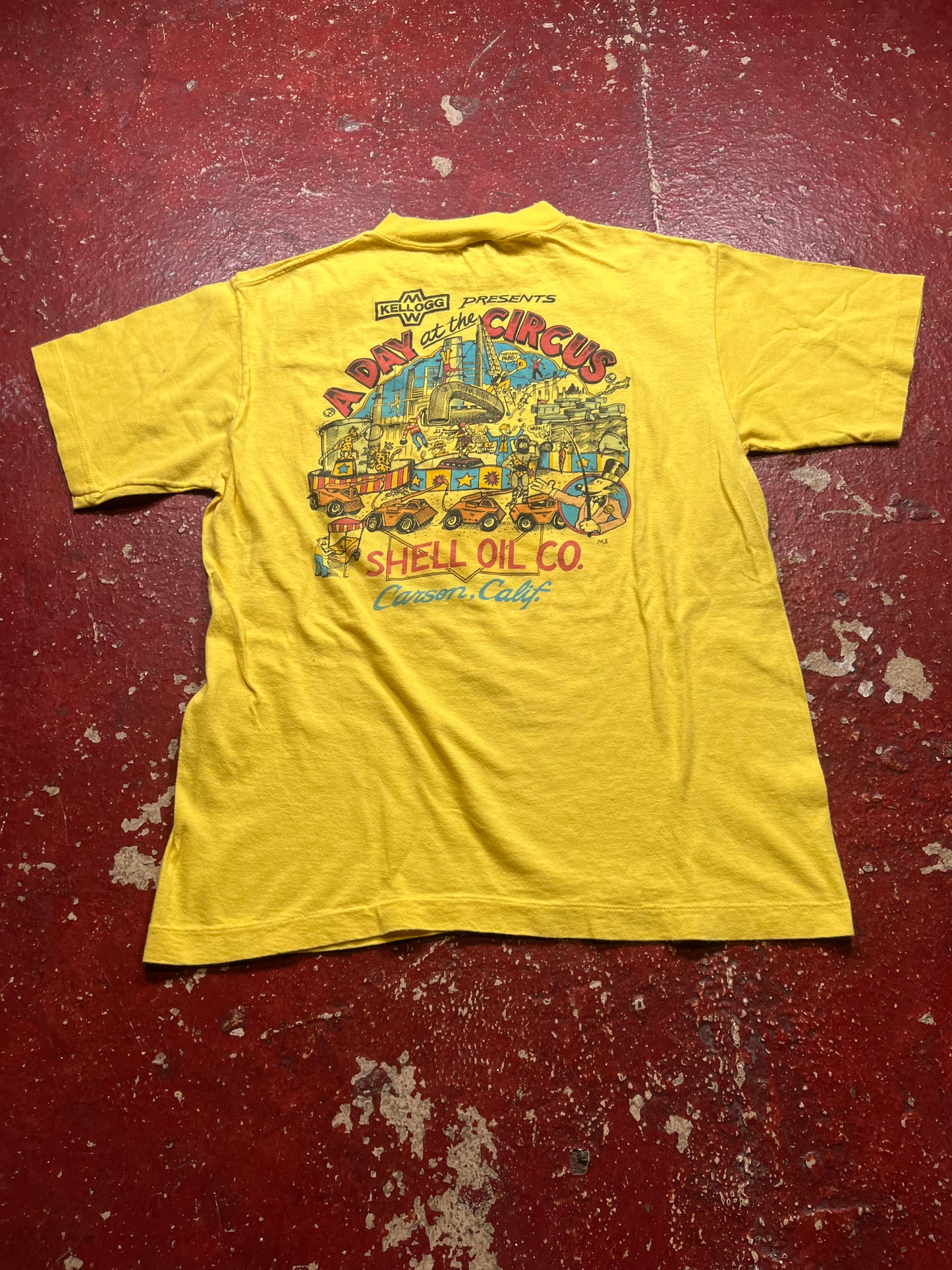 1982 Shell Oil Circus Tee