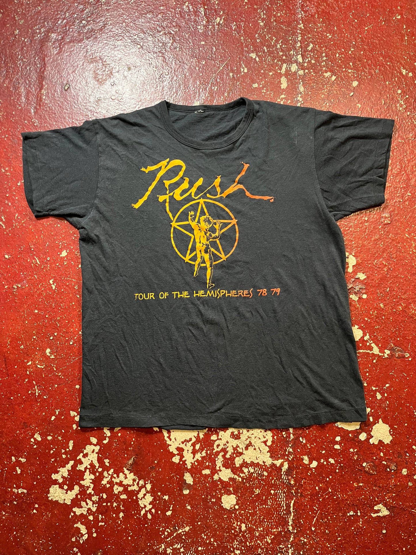 1979 Rush “Tour Of The Hemispheres” Tee