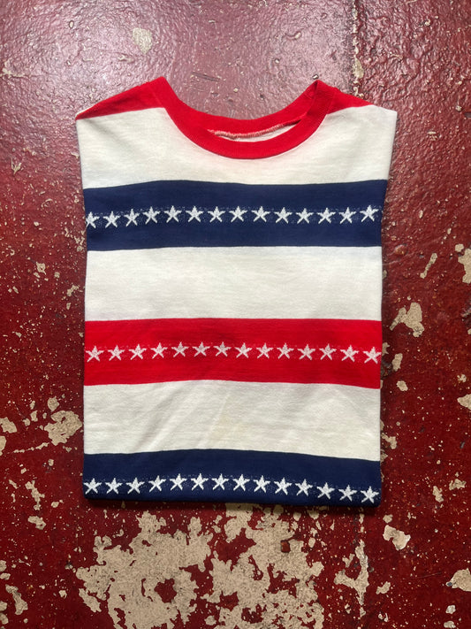 70s America Striped Tee