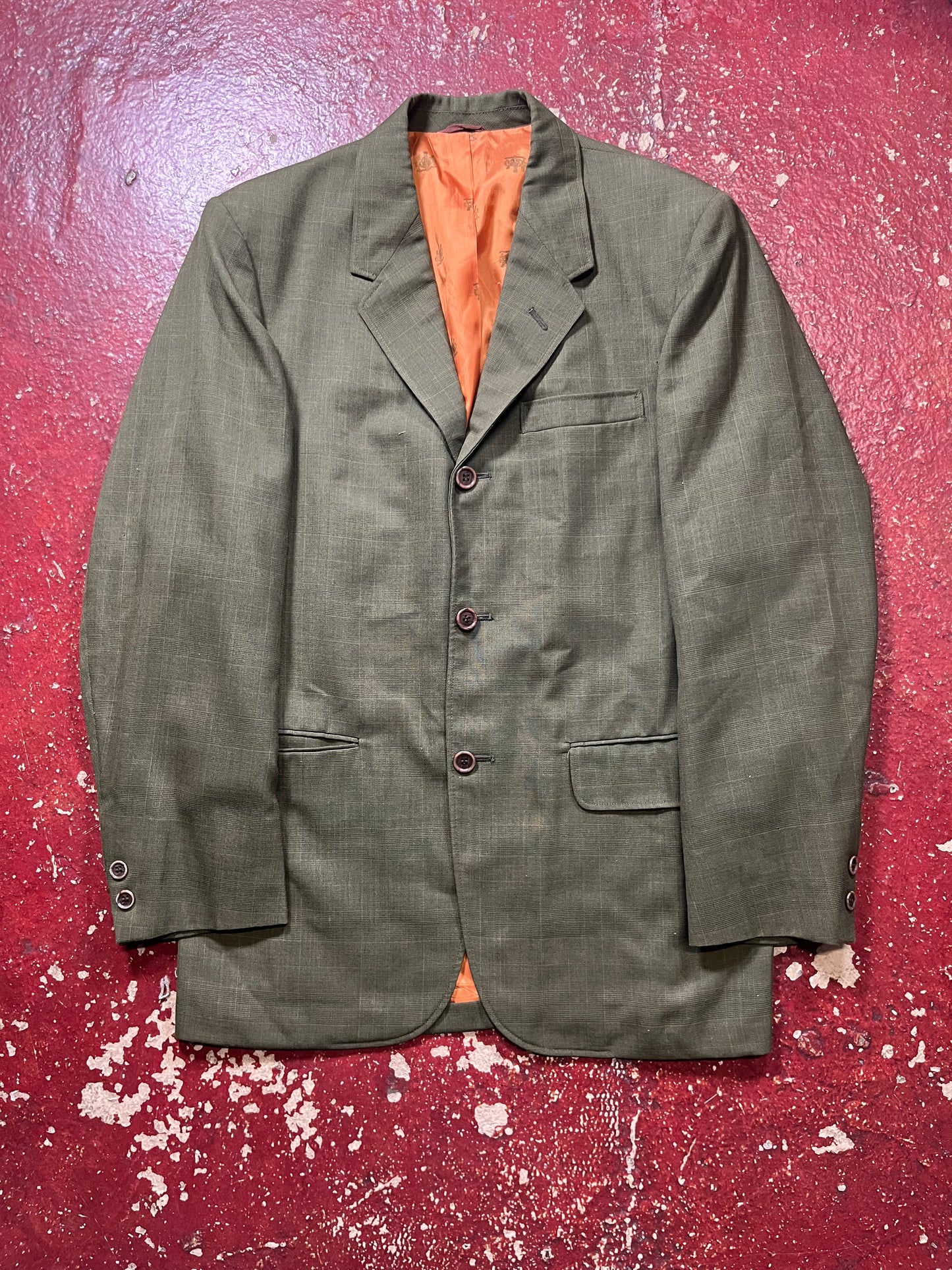 50s Towncraft Green Blazer