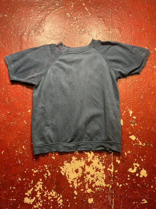 60s Navy Short Sleeve Crewneck