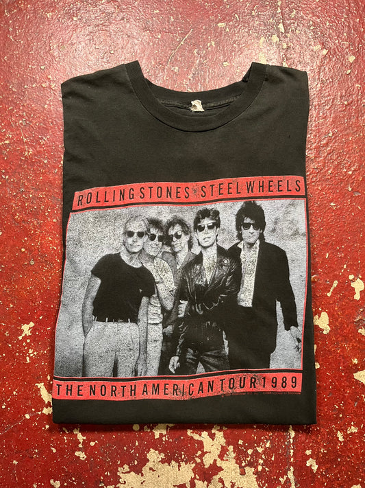 1989 Rolling Stones “Steel Wheels” Tee