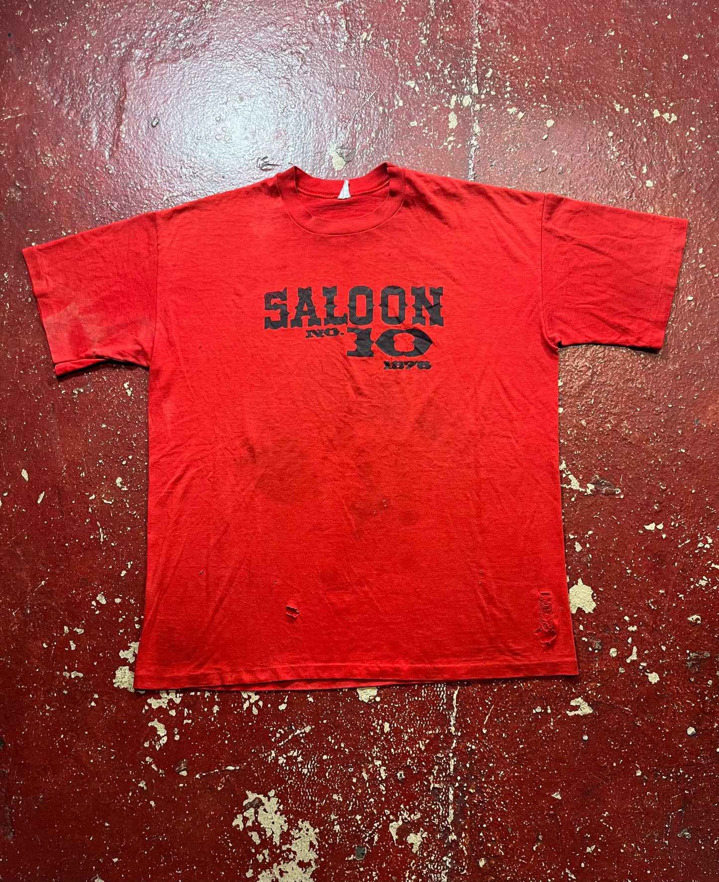 70s/80s Saloon Number 10 Tee