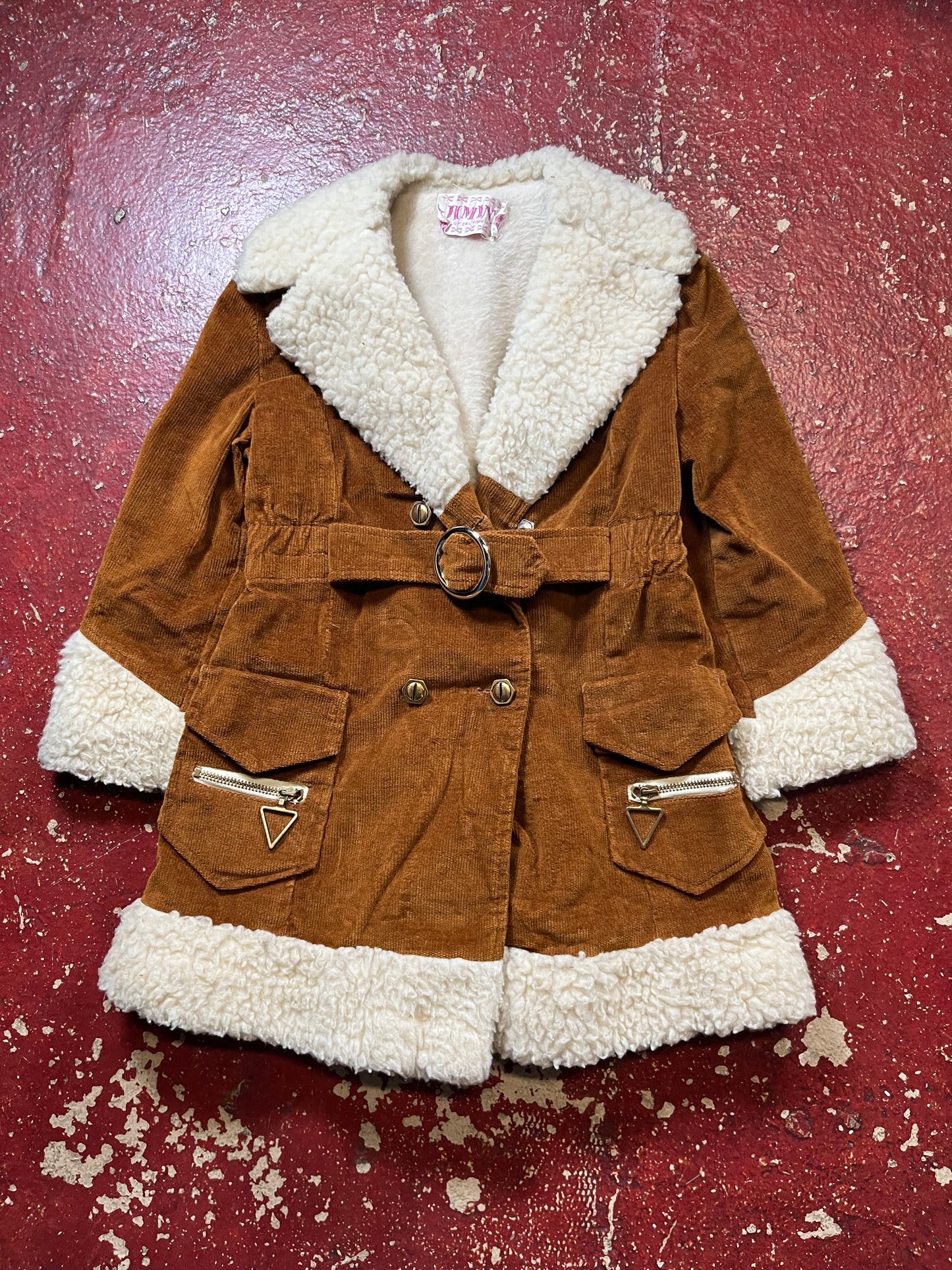 60s/70s Jimini Corduroy Sherpa Women’s Jacket