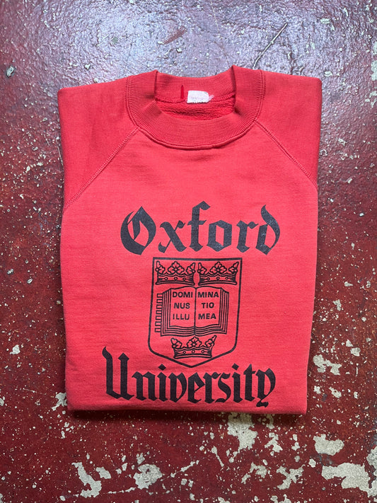 80s Oxford University Crewneck