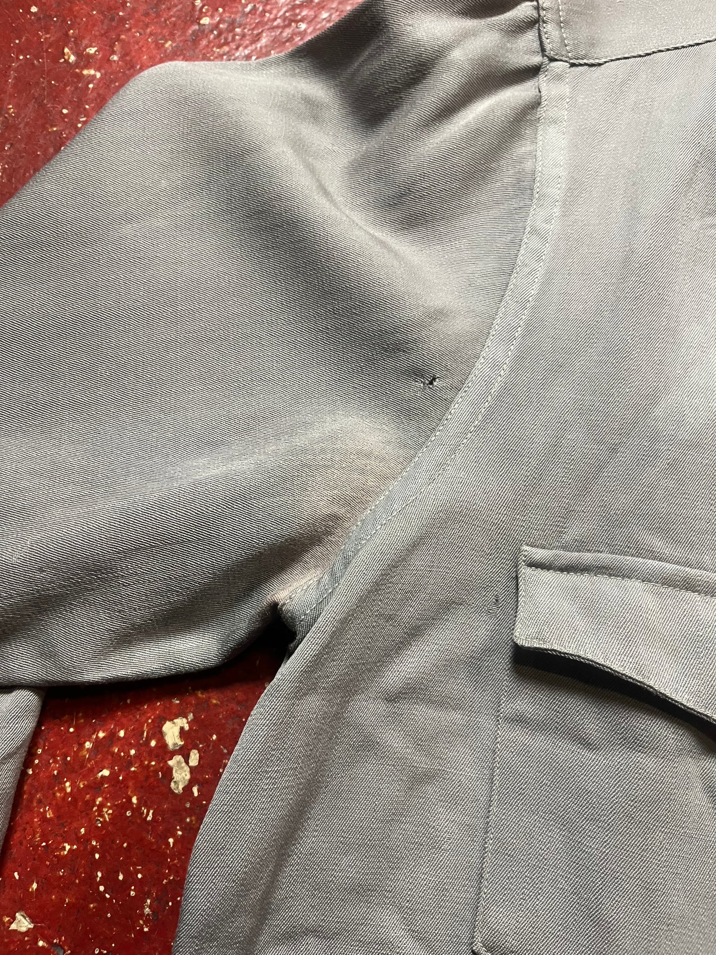 50s Levi’s De Luxe Gabardine Long Sleeve Shirt