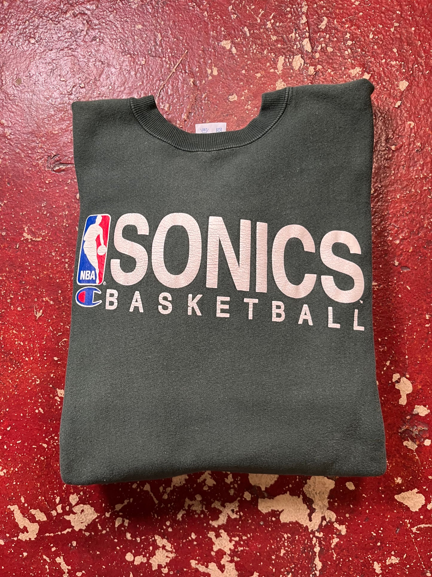 90s Champion Reverse Weave Seattle Sonics Crewneck
