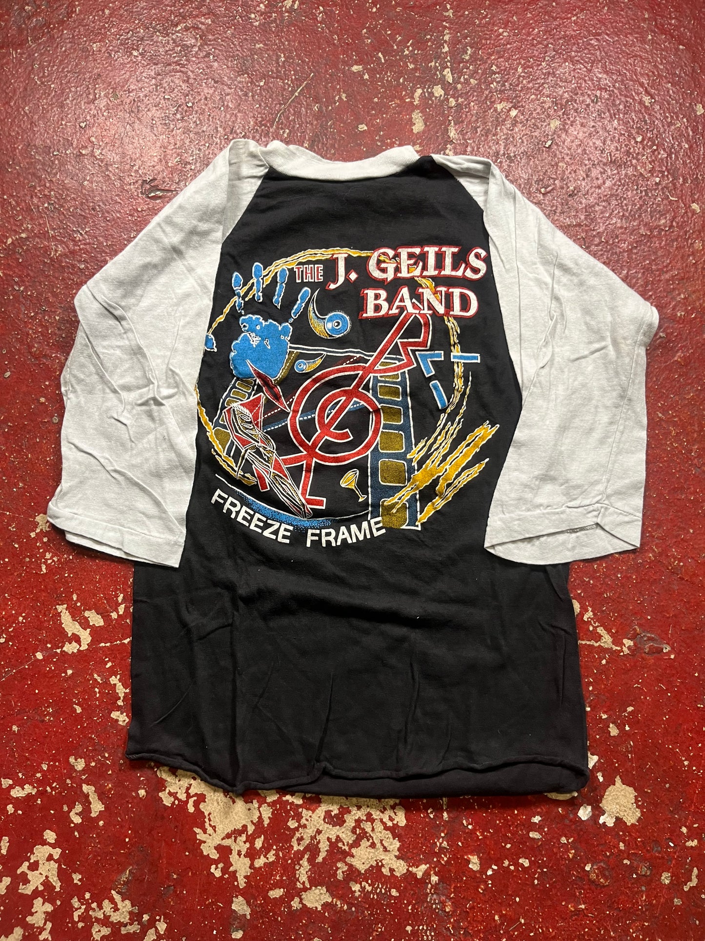 80s J Geils Band Quarter Sleeve Shirt